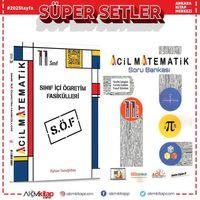 Acil Yayınları 11. Sınıf Matematik Sınıf İçi Öğretim  Fasikülü ve Soru Bankası Seti 2 Kitap