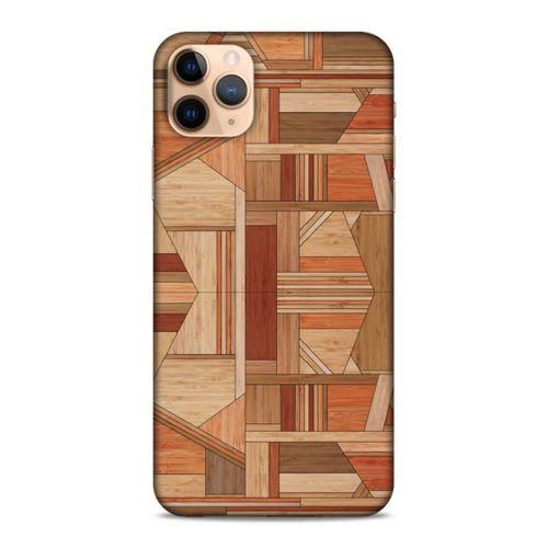 Lopard Apple Iphone 11 Pro Uyumlu Kılıf Wood'X (43) Thin Fit Kılıf Baskılı