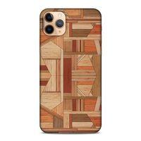 Lopard Apple Iphone 11 Pro Uyumlu Kılıf Wood'X (43) Thin Fit Kılıf Baskılı