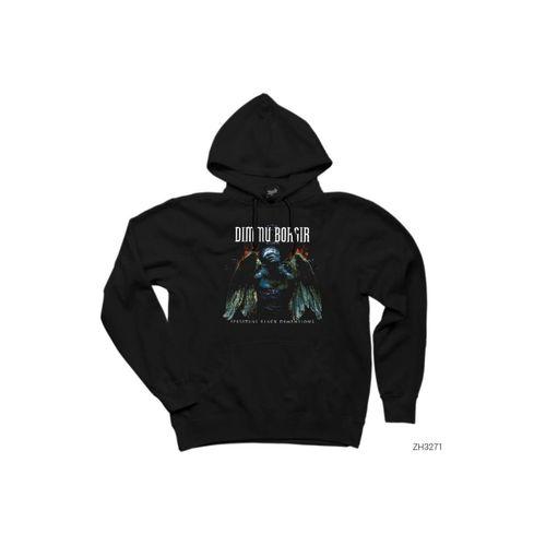 Dimmu Borgir Spiritual Black Dimensions Siyah Kapşonlu Sweatshirt Hoodie