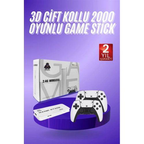 3d 4k Hd 2 4g Game Stick 4k Ultra Hd Oyun Konsolu Çift Kollu