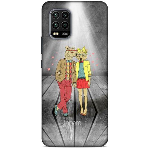 Xiaomi Mi 10 Lite Kılıf FunnyMaX (35) Fit Design Kılıf Gri