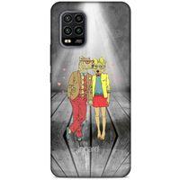 Xiaomi Mi 10 Lite Kılıf FunnyMaX (35) Fit Design Kılıf Gri