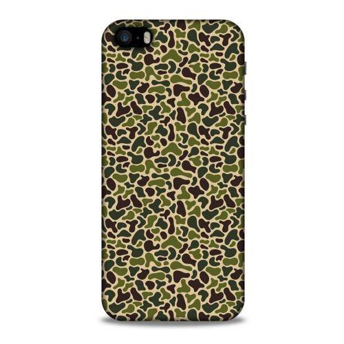 Kamuflaj 32 Apple iPhone 5 Kılıf Silikon Kapak