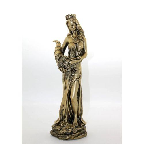 Polyester Bereket Tanrıcası Fortuna Figürü