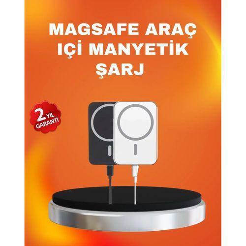 Akıllı Koruma Sistemli Magsafe Araç Tutucu İphone 12/13/14 Uyumlu
