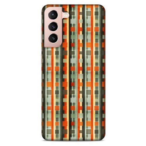Lopard Samsung Galaxy S21 Uyumlu Kılıf Geometrix (77) Tasarımlı Kılıf