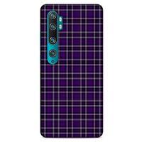 Xiaomi Mi Note 10 Uyumlu Kılıf Mor Delisi (11) Tam Koruma Çizgili