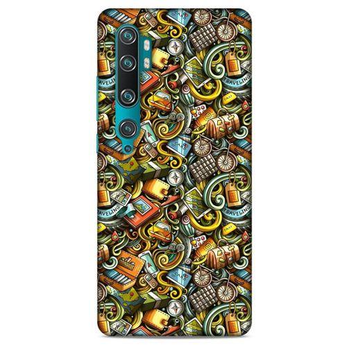 Graffitix (50) Desenli Silikon Kapak Xiaomi Mi Cc9 Pro Kılıf