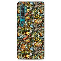 Graffitix (50) Desenli Silikon Kapak Xiaomi Mi Cc9 Pro Kılıf