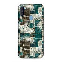 Samsung Galaxy A11 Uyumlu Kılıf Utopia (25) Antişok Kapak Yeşil