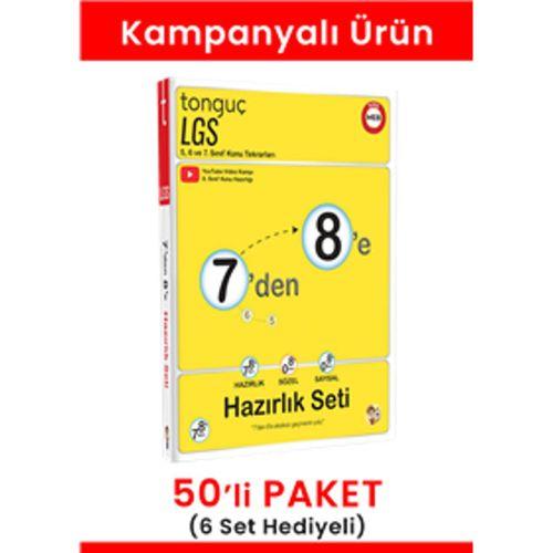 7'dan 8'e Hazırlık Seti 50' li Paket (6 Set Hediyeli)