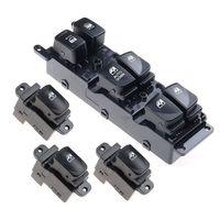 Hyundai Accent Era 2006-2012 ile uyumlu Cam Açma Dügmesi Anahtari 4'lü Takim