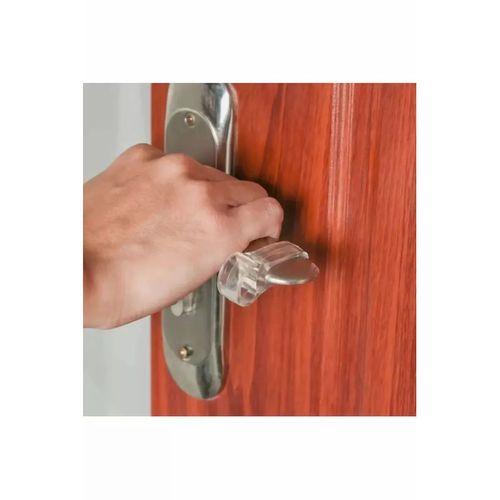 Şeffaf Kapı Kolu Stoperi Kapı Kolu Tamponu 4 Adet Kapı Güvenliği