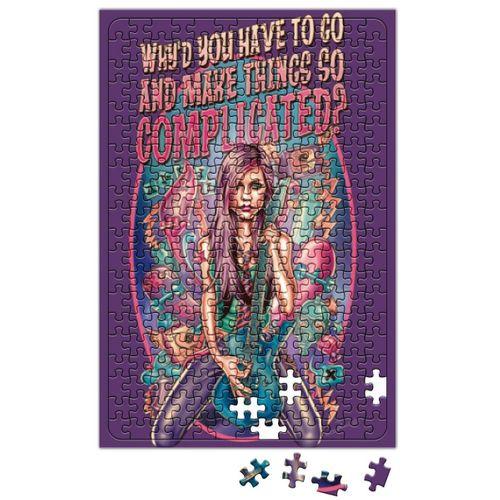 Pinup Music illustration Complicated Puzzle 240 Parça Yapboz