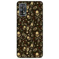 Retro (8) Desen Baskılı Kılıf Renkli Oppo Realme 7 Pro Kılıf