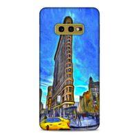 Samsung Galaxy S10e Kılıf Dünya Mimarisi (7) Telefon Kılıfı Flat Iron New York