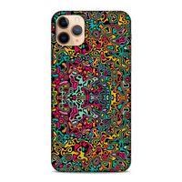 Lopard Apple Iphone 11 Pro Uyumlu Kılıf Soyut Sanat (30) Desenli Silicone Case