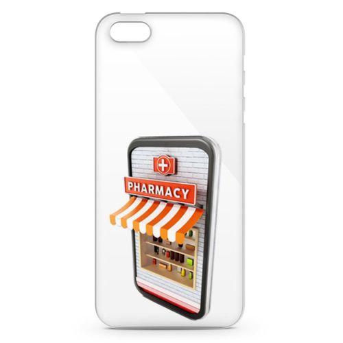 Apple iPhone 5s Kılıf Nöbetçi Eczaneler Arka Kapak Koruma Desenli Full Koruyucu