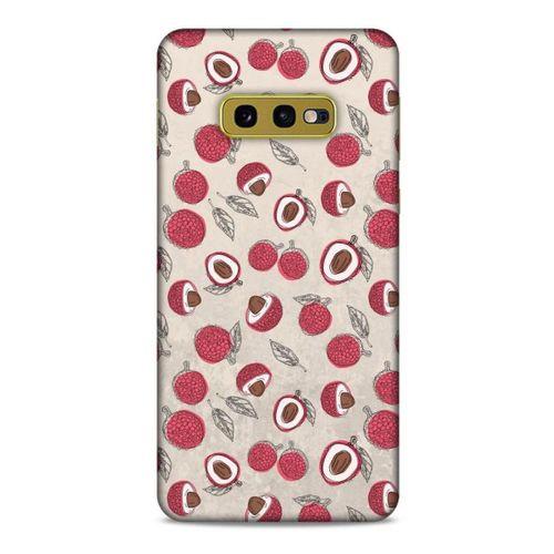 Frutix Lychee 01 Samsung Galaxy S10e Kılıf Desenli Silikon
