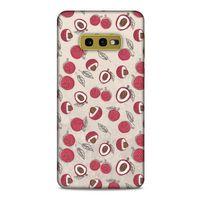 Frutix Lychee 01 Samsung Galaxy S10e Kılıf Desenli Silikon