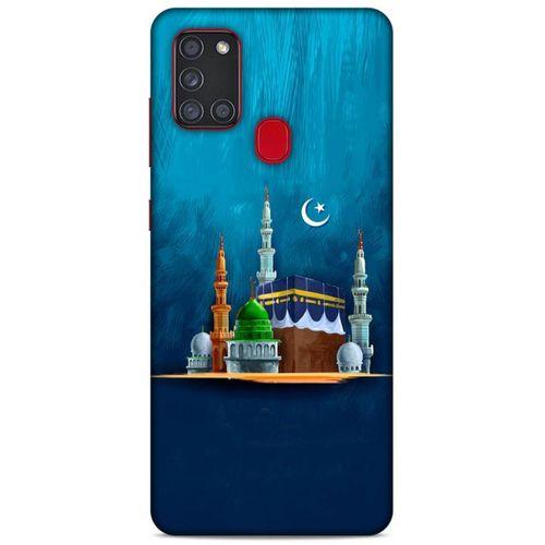 Lopard Samsung Galaxy A21s Uyumlu Kılıf Ramazan (21) Baskılı Koruyucu Kapak