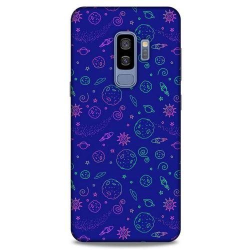 Spacex (36) Tema Glitter Kılıf Samsung Galaxy S9 Plus Kılıf