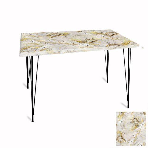 Dockers Premıum Mutfak Masası 70x120 ESB (Werzalit, Wermodin ve Allzalit Tabla) - Gold