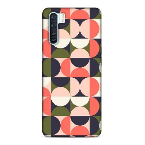 Oppo A91 Uyumlu Kılıf Insomnia (42) Rugged Armor Kılıf Kare Daire