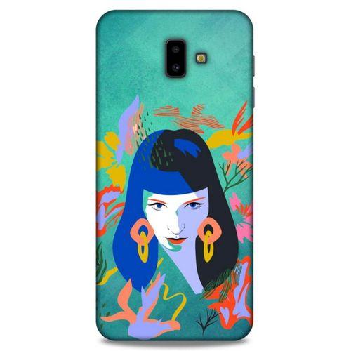 Lopard Samsung Galaxy J6 Plus Uyumlu Kılıf Sürreal Yüzler ♀ (12) Koruyucu Silikon Desenli