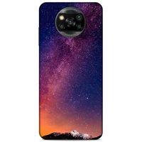 Lopard Xiaomi Redmi Poco X3 Uyumlu Kılıf Gece'S (5) Koruma Kabı Gece Mor