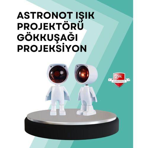 360° Ayarlanabilir Başlıklı Astronot Gece Lambası