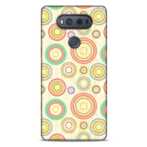 LG K61 Kılıf Pastel Renkler (29) Arka Koruma Kılıfı Kırmızı Yeşil