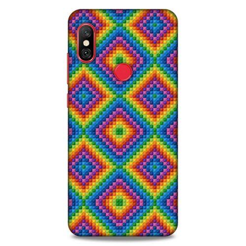 Lopard Xiaomi Mi A2 Lite Uyumlu Kılıf BloX (2) Kabı Karışık Çok Renkli