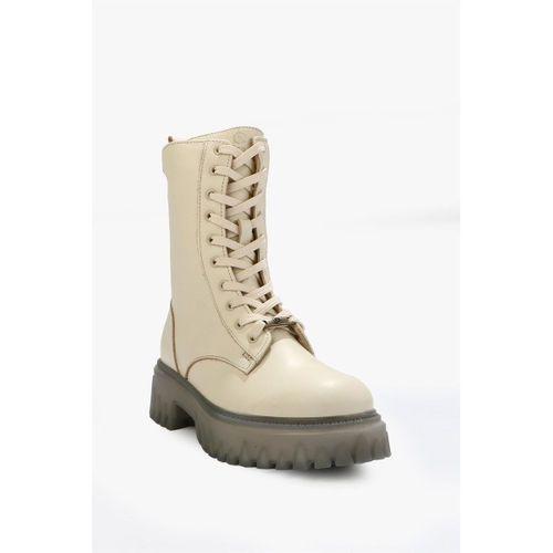 Hammerjack Sherly Bej Deer Floter Kadın Bot