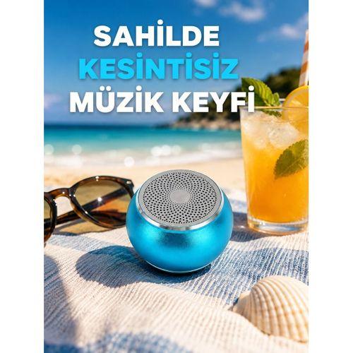 Taşınabilir Mini Bluetooth Hoparlör 9m Menzil Dahili Mikrofon Yeni Nesil