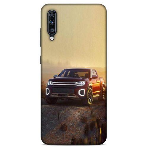 Lopard Samsung Galaxy A70 Uyumlu Kılıf PickUpX (40) Fit Silikon Kılıf Mor