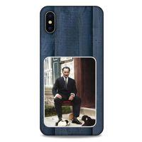 Apple iPhone XS Max Kılıf Atatürk (37) Silicone Cover Laci Ahşap