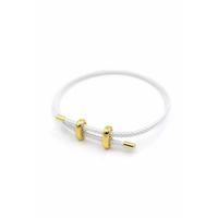 Hasır Bileklik - Beyaz