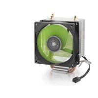 Cpu İşlemci Soğutucu 2 Bakır Borulu - Siyah ND2607