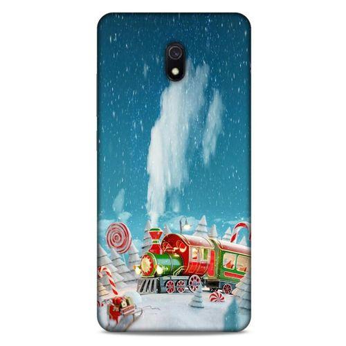 Xiaomi Redmi 8A Kılıf Snowix (11) Tam Koruma Yeşil Kırmızı