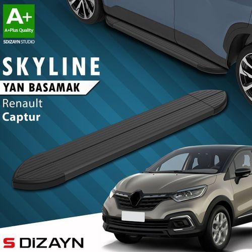 S-Dizayn Renault Captur Skyline Siyah Yan Basamak 173 Cm 2013-2020 A+ Kalite