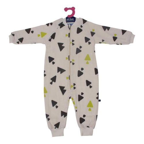 Sevi Bebe Sevi Bebe Organik Müslin Uyku Tulumu ART-307 Üçgen Desen