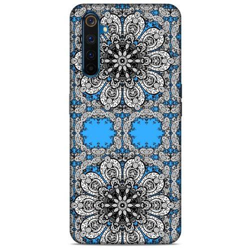 Realme 6 Pro Uyumlu Kılıf Mavi Delisi (34) Slim Armor Kılıf Sanat