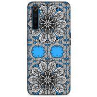 Realme 6 Pro Uyumlu Kılıf Mavi Delisi (34) Slim Armor Kılıf Sanat