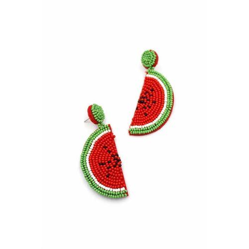 Karpuz Küpe - Kırmızı