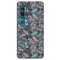 Xiaomi Mi Cc9 Pro Kılıf Desenli Özel Seri Tüyler (6) Silikon Kılıf