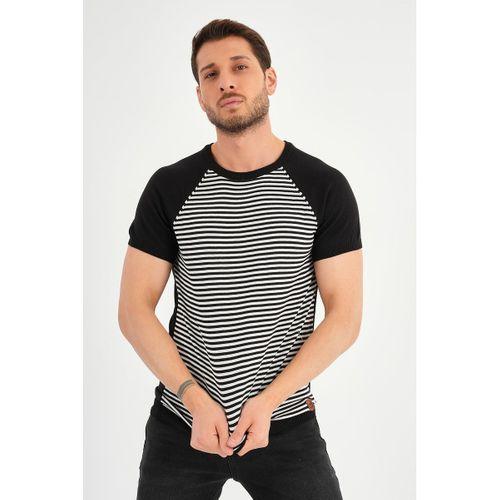 ALEXANDERGARDI ÇİZGİLİ TRİKO T-SHİRT (AG5049)