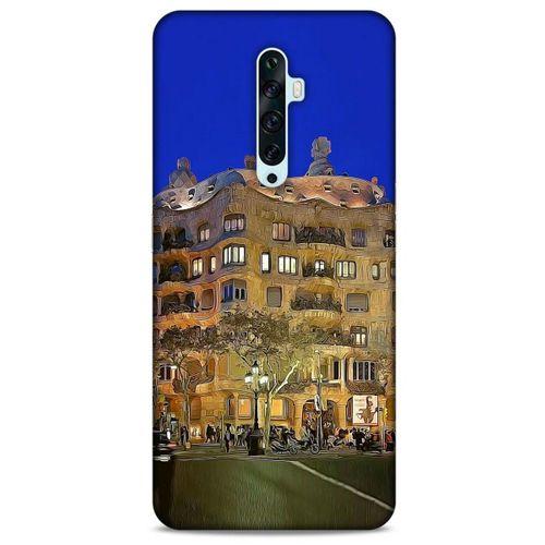 Oppo Reno 2z Kılıf Dünya Mimarisi (28) Arka Kapak Casa Mila İspanya