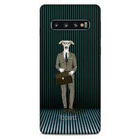 Samsung Galaxy S10 Kılıf FunnyMaX (36) Glitter Kılıf Koyu Yeşil